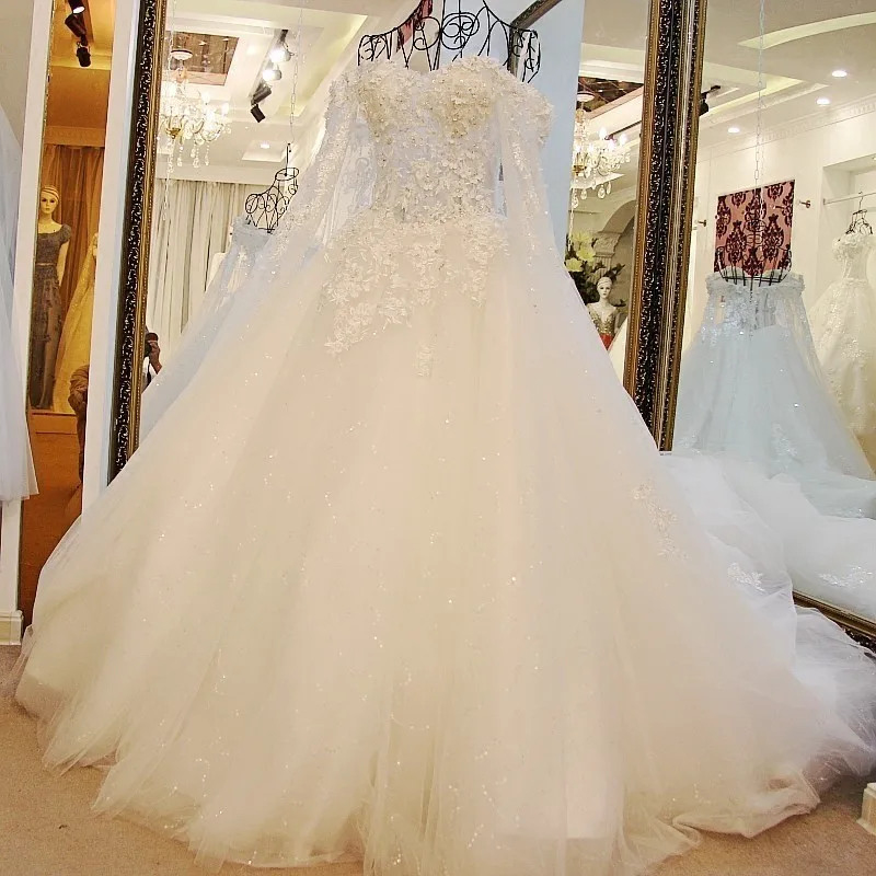 Backlake High End Vintage Style Princess Wedding Dress 2018
