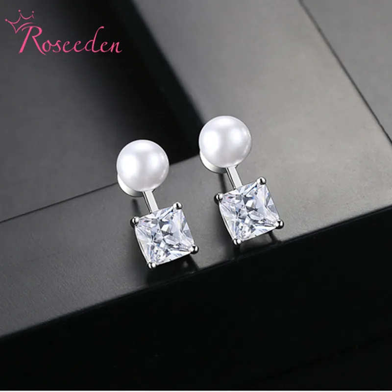 encased elegance silver earring