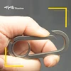 TiTo EDC strength titanium alloy key hook carabiner keyhook keychain hooks key ring hanging buckle one piece ► Photo 3/5