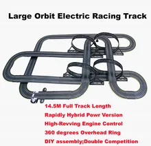 1:43 scale 1450CM electric Double Track Racing game rc car rail slot High-Revving Engine Control boys toys gift