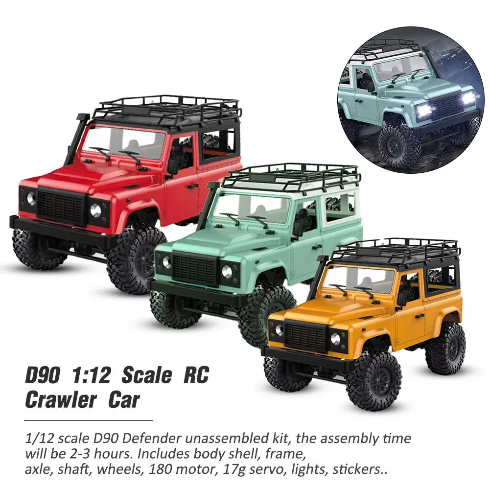 RC автомобиль MN-90 MN-91 RTR MN 1/12 1:12 2,4G 4WD пульт дистанционного управления Автомобили светильник светодиодный Сумки на крыше внедорожный гусеничный автомобиль грузовик игрушки