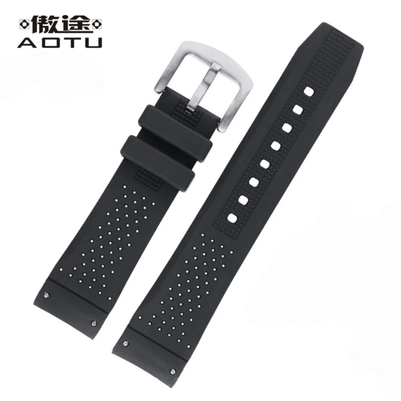 22mm Silicone Watch Straps For Tag CARRERA Men Sport Watchbands Male