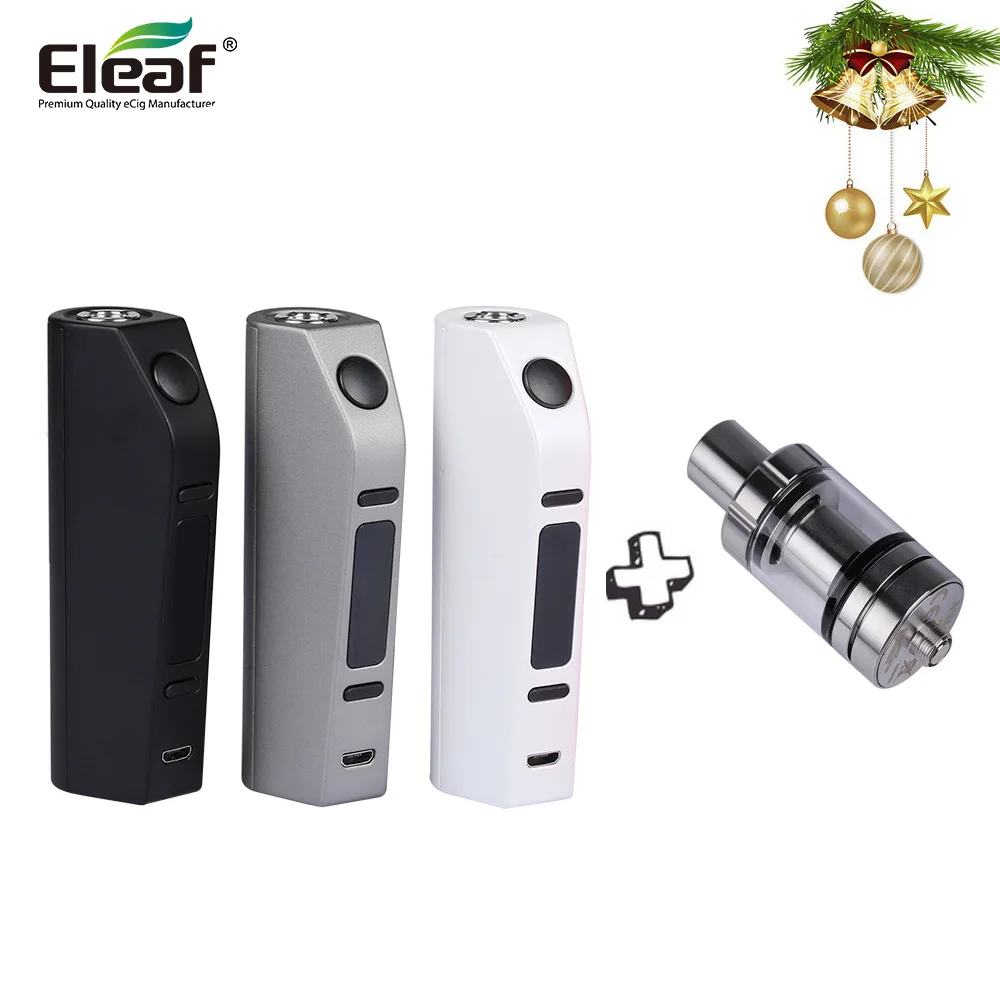 

Original Eleaf ASTER Mod &2ml Melo3 Mini Tank without 18650 battery 75W TC Box mod Vape 510 Thread Vs Eleaf Invoke mod E cig