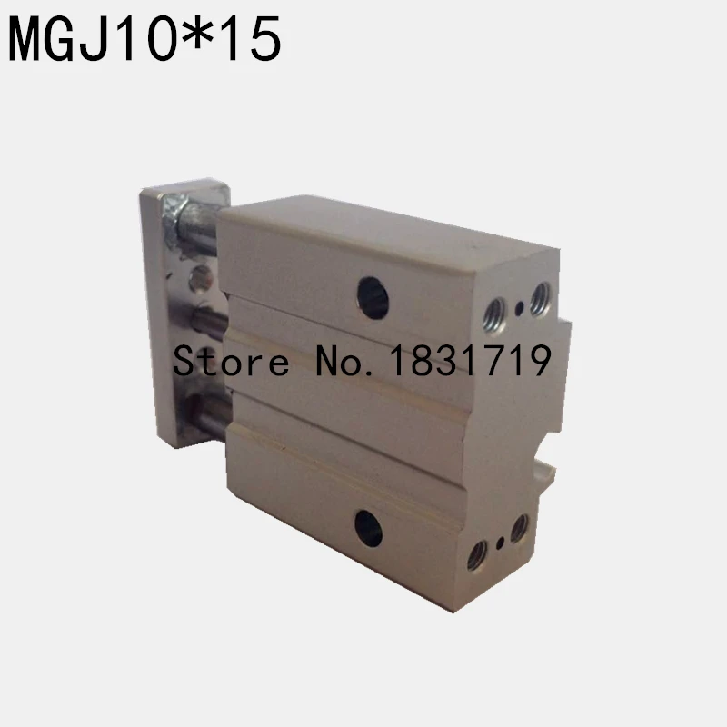 

SMC type MGJ10-15/10*15 micro band guide rod / three axis cylinder bore size 10mm cylinder stroke 15mm/Pneumatic components