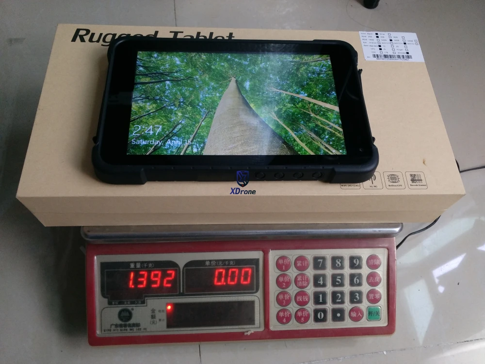 Original K86 Rugged Windows Tablet Car Holder Bracket RS232 USB IP67 Extrem Waterproof 8" Touch 1280x800 HDMI Ublox Gps Forklift