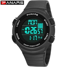 Спортивные часы с большим циферблатом, мужские часы с хронографом G style, водонепроницаемые цифровые наручные часы horloges mannen