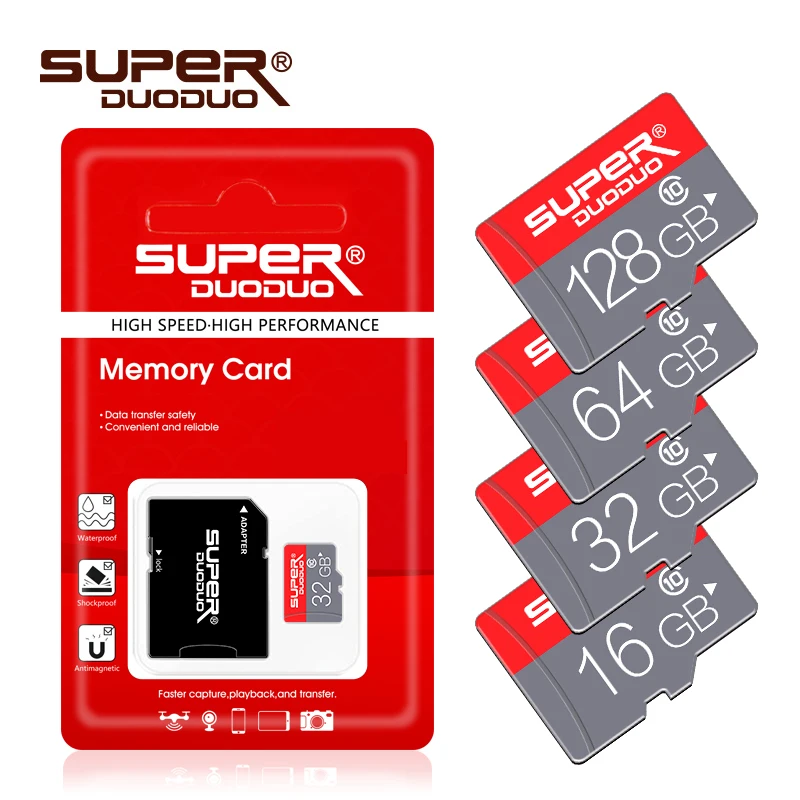 Класс 10 карта памяти 8 ГБ 16 ГБ 32 ГБ micro sd карта 64 Гб 128 ГБ tarjeta microsd 32 Гб mini TF карта 4 Гб флэш-накопитель с бесплатным адаптером