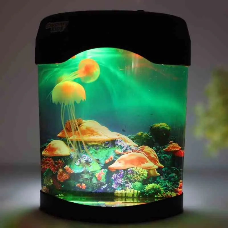 Large Electronic Simulation Pet Toys Heal Jellyfish Aquarium Fish Pet Toys Heal Jellyfish Aquarium Fish