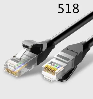 

CAT6 type of finished computer broadband network line eight-core twin-stranded network jumper.