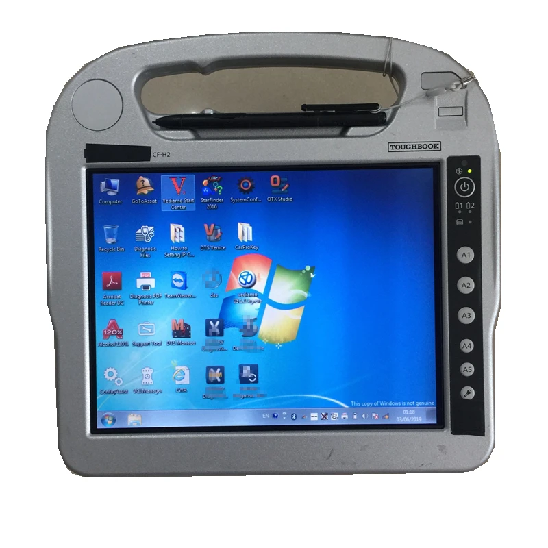 MB Star C5 Sd мультиплексор c5 с I5 CF-H2 360GB SSD,12 X/V-ediamo/D-AS/D-TS/EPC для автоматического диагностического инструмента Mercedes Star c5