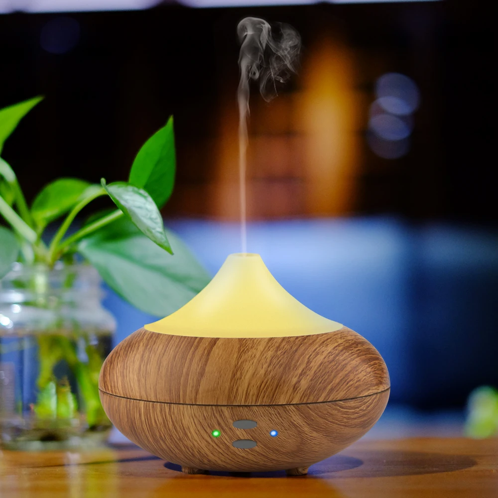 Air Humidifier Essential Oil Diffuser Diffuseur Huile Essentiel 7 Colors LED Sleep Light Humidificador Ultrasonico AJ