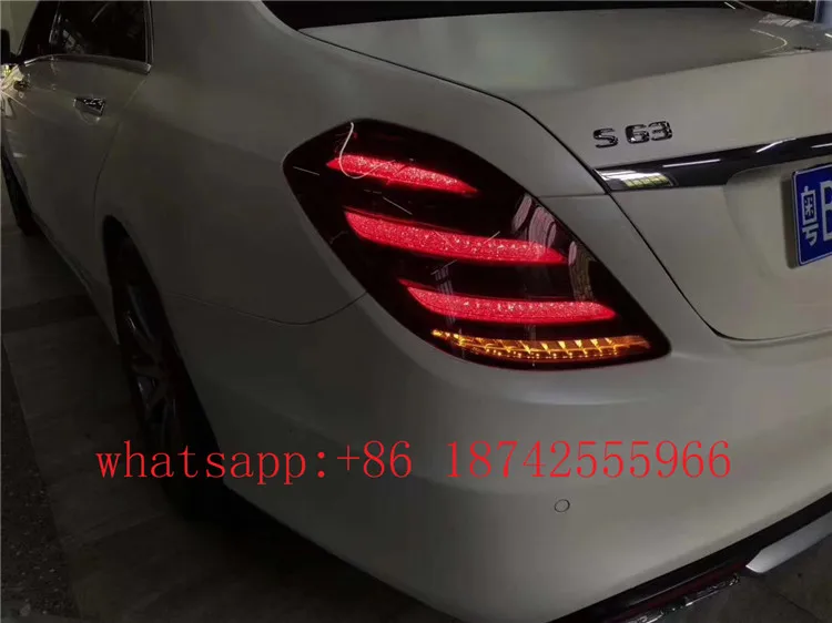 high quality S class w222 S63 S65 Taillight for W222 S320 S400 S500 S600 S63 s65 LED tail lamp plug and play