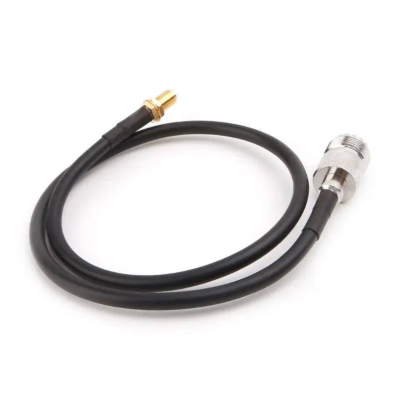 НОВЫЙ SMA Гнездовой к UHF SO239 PL259 гнездовой кабель RG58 РЧ коаксиальный в