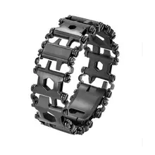 29 in 1 Tread Multifunctional Bracelets 304 Stainless Steel Walker Wearable Tools Punk Outdoor Screwdriver Bracelets Opener Kits