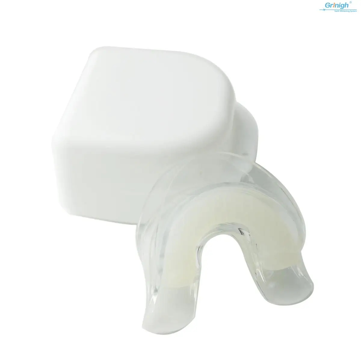Grinigh Self Molding Silicon Mouth Tray with Retainer Case 1 Double