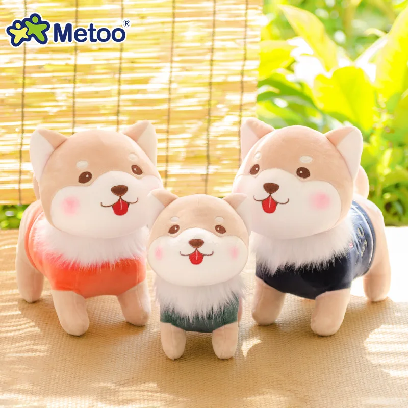 

8 Inch Kawaii Stuffed Plush Animals Cartoon Kids Toys for Girls Children Baby Birthday Christmas Gift Dog Metoo Doll