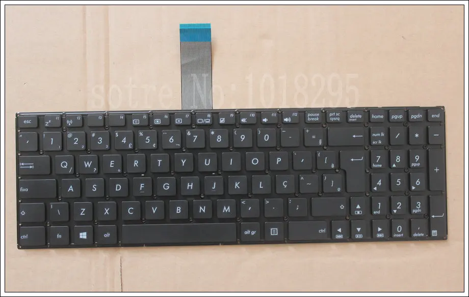 

New BR Laptop Keyboard for ASUS X550 X550C X550CA X550CC X550CL X550VC X550J X550V Brazil Teclado Keyboard