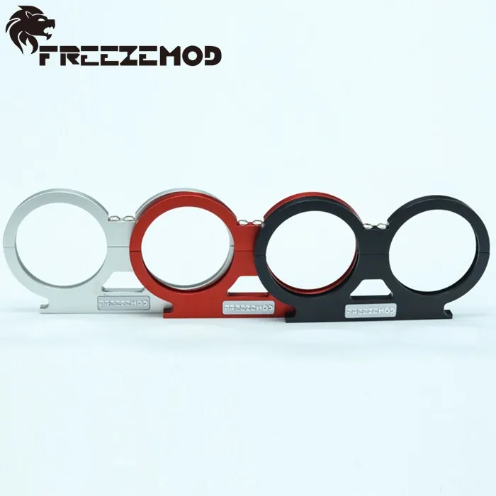 FREEZEMOD OD50mm Цилиндр Бак двойной круг металлический кронштейн красочный кронштейн.