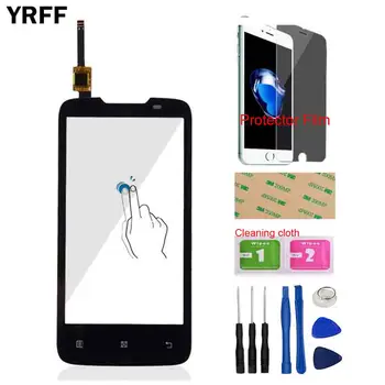 

Mobile Touch Screen Front Glass For Lenovo A820 Touch Digitizer Sensor Outer Glass Front Lens Parts Tools Free Protector Film