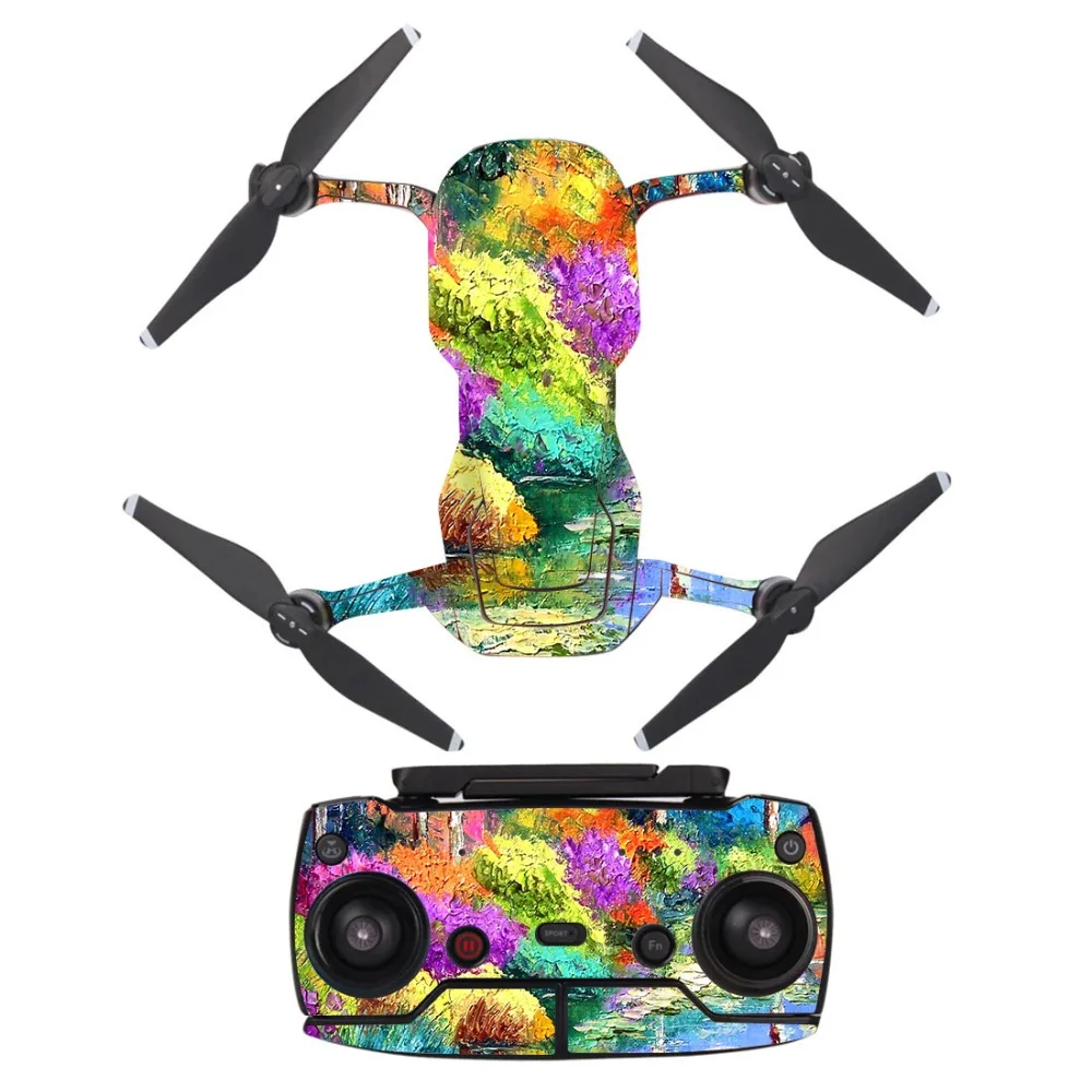 Супермен DJI Mavic Air стикер s батарея наклейка пульт дистанционного управления кожи