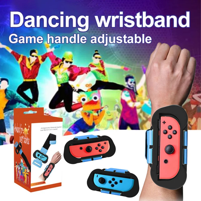 

Adjustable Elastic Dance Wrist Band Strap Dancing Wristband for Nintendos Nintend Switch Just Dance For NS Joy-Con Controller