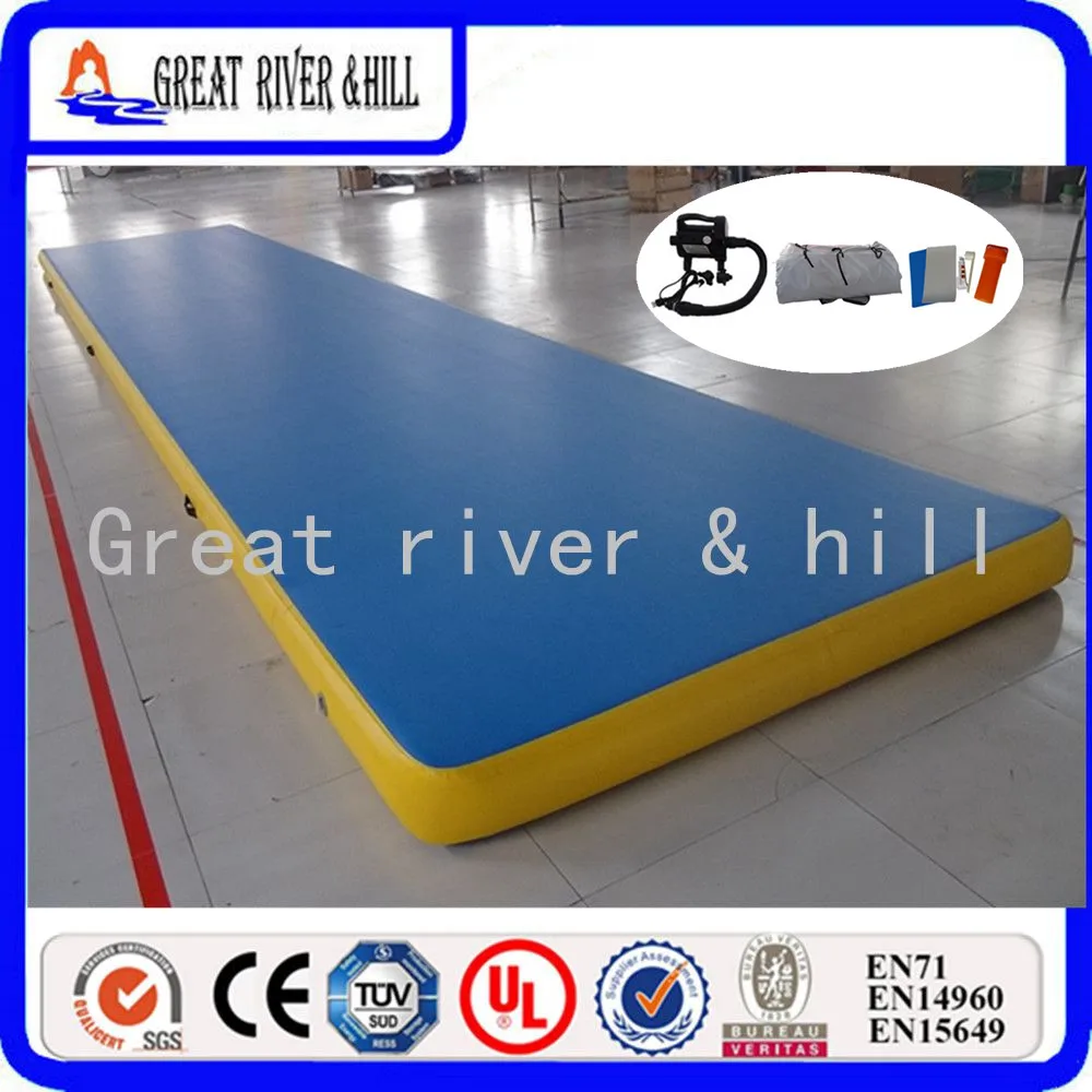 8*2m air tumble track and gymnastic equipment,inflatable air track