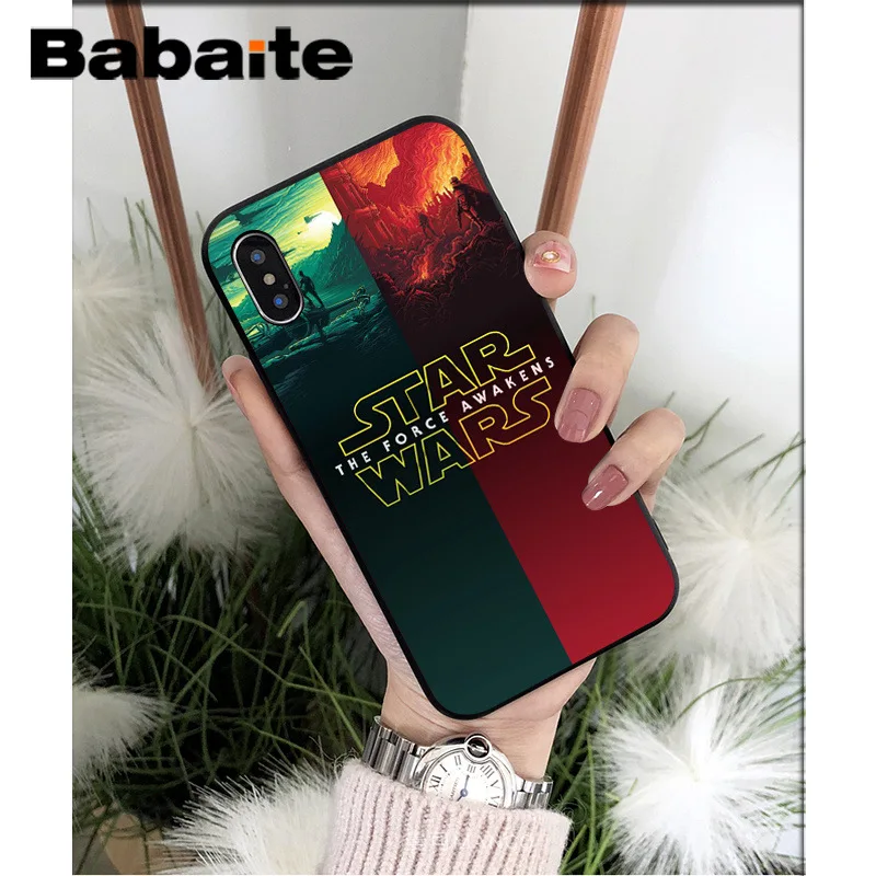 Babaite Звездные Войны Логотип Штурмовик высокого качества Телефон чехол для iPhone 7 8 X XS MAX 6 6s 7 plus 8 Plus 5 5S SE XR