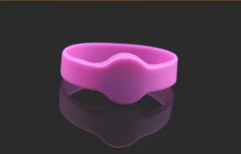 

Hot sale 500pcs 125Khz RFID Wristband Silicone Bracelet EM4100 Waterproof Proximity Watch Type with Customized Design