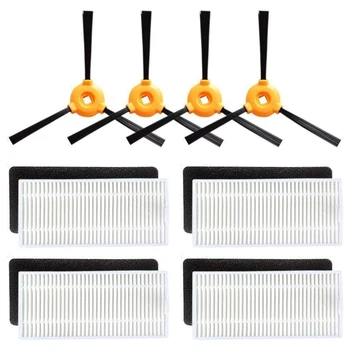

New Brand Replacement Filter and Side Brush Accessory Kit for Ecovacs DEEBOT N79 Robotic