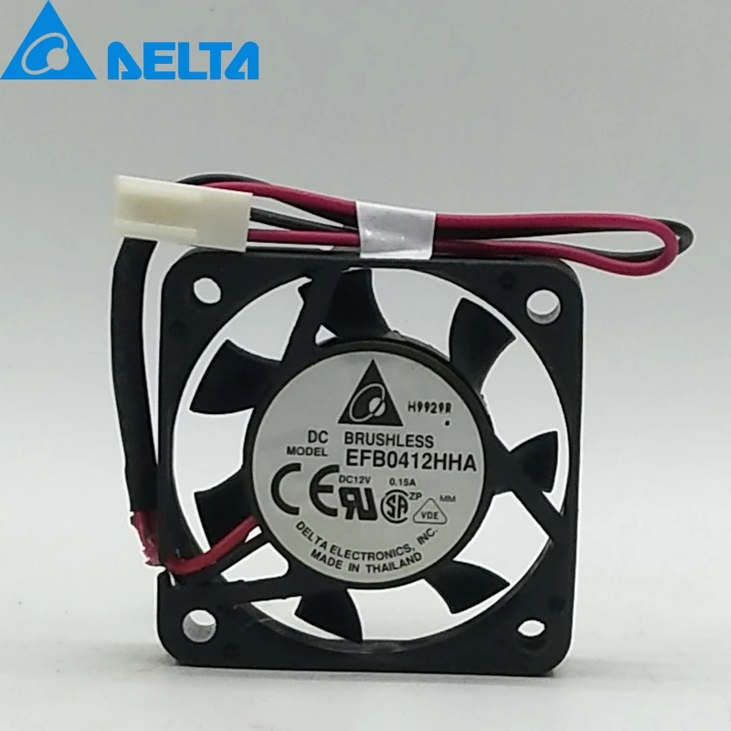 1 шт. EFB0412HHA 4 см 4010 40 мм DC 12V 0.15A корпус процессора бесшумный вентилятор охлаждения