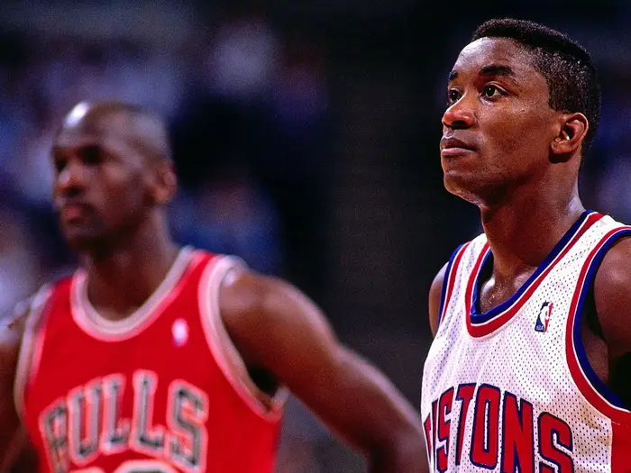 Isiah Thomas Pistons Michael Jordan Zeke Retro Sport 24x18 Print POSTER