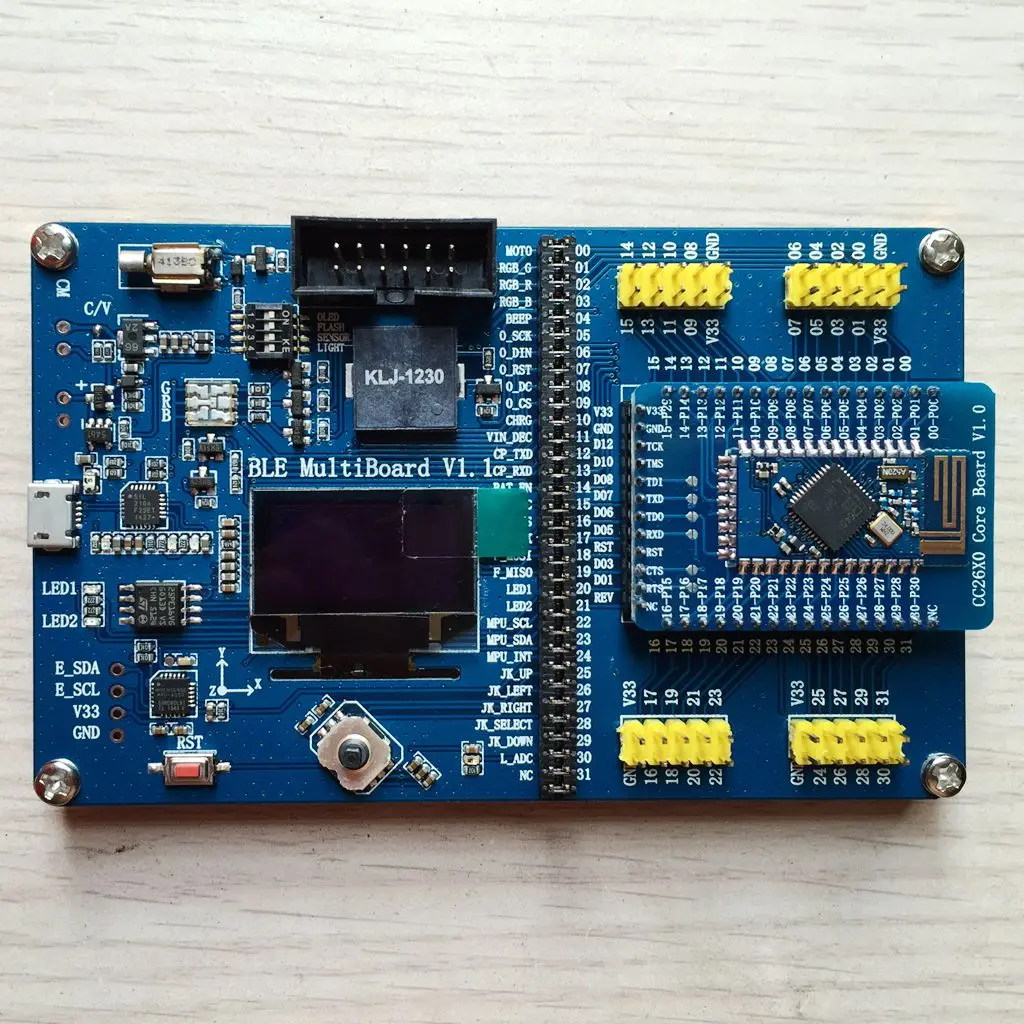 

MultiBoard+CC2650 CC2640 BLE development board / rich peripherals / strong support