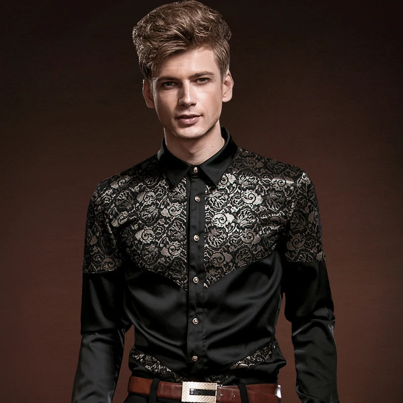 zwart shirt kant