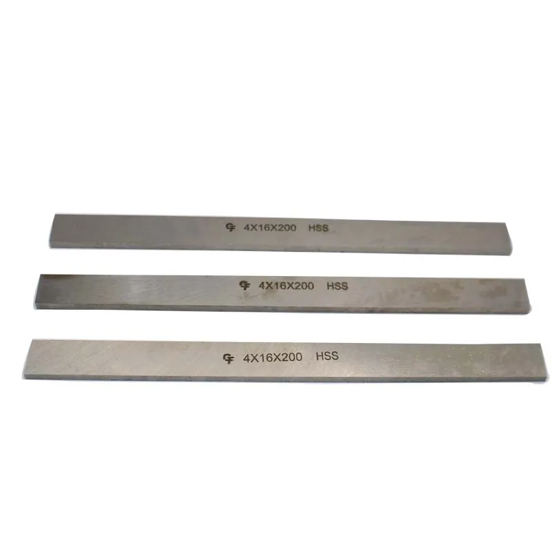 10PCS 4x16x200mm HSS Steel Plate Steel Sheet Turning Tool 4*16*200 High Speed Steel Rectangular