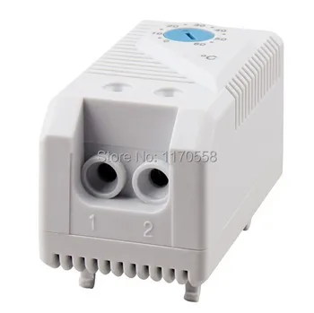 

Free Shipping Compact Mechanical Electrical Thermostat Regulating Cooling Temperature Switch Fan Controller in Cabinet with CE