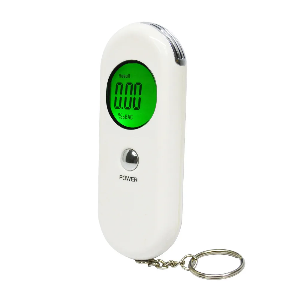 جديد TIMESUN LCD عرض بريفيسيونال التنفس اختبار الكحول عالية الدقة الكحول ضربة اختبار للسائقين انخفاض الشحن