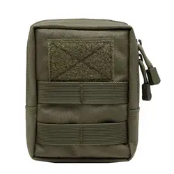 Сумка для охоты на природе поясная сумка в стиле милитари тактический пояс с сумочкой Универсальный мешочек инструмент молния поясная