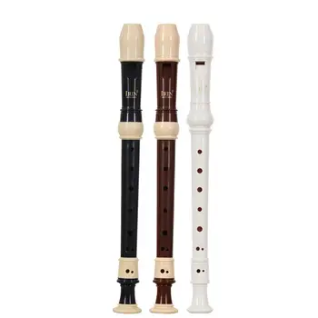 

8 Holes Clarinet Recorder Instrument Musical Baroque Flute Musical Instruments Educational Tool for Beginner 32.5cm