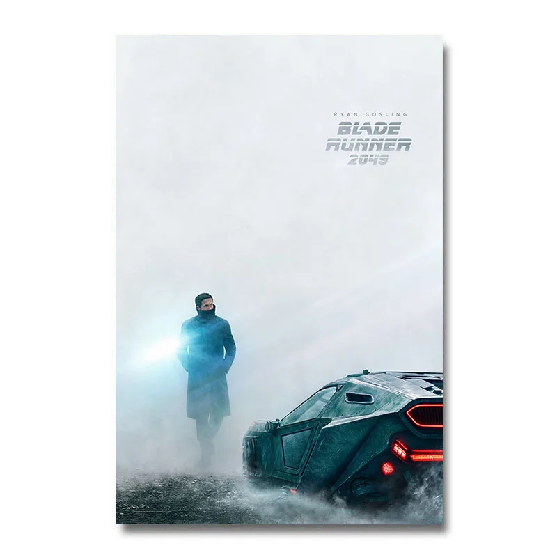 Blade Runner 2049, фильм, Шелковый плакат, настенная печать, 12x18, 24x36 дюймов, декоративные картины, обои, декор для гостиной, 004