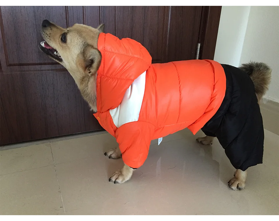 Зимняя одежда для собак для маленьких собак, утолщенный теплый пуховик, водонепроницаемая ткань, пальто для собак для чихуахуа, комбинезоны