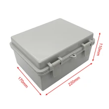 Manhua AG-1722 Электрический водонепроницаемый настенный открытый корпус распределительная коробка IP65