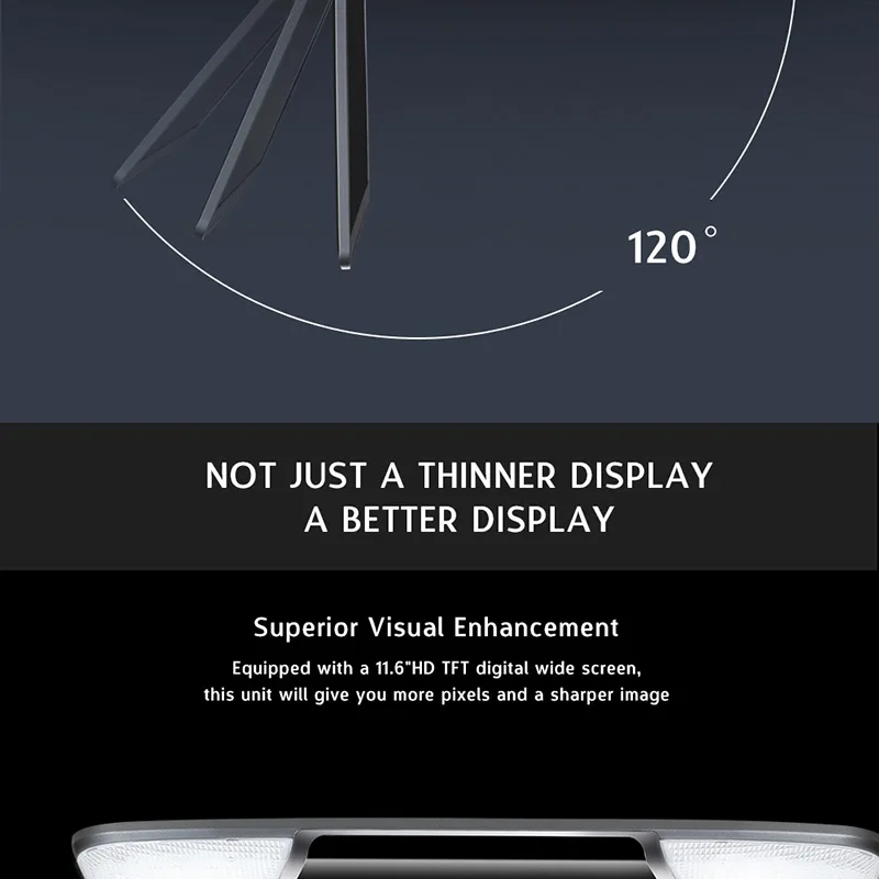 Perfect Full HD 11.6 inch 1920*1080 Car Flip-down Monitor Screen Roof Mount Overhead Monitor Video Player Display IR Headphone Black 7 Perfect Full HD 11.6 inch 1920*1080 Car Flip-down Monitor Screen Roof Mount Overhead Monitor Video Player Display IR Headphone Black 7