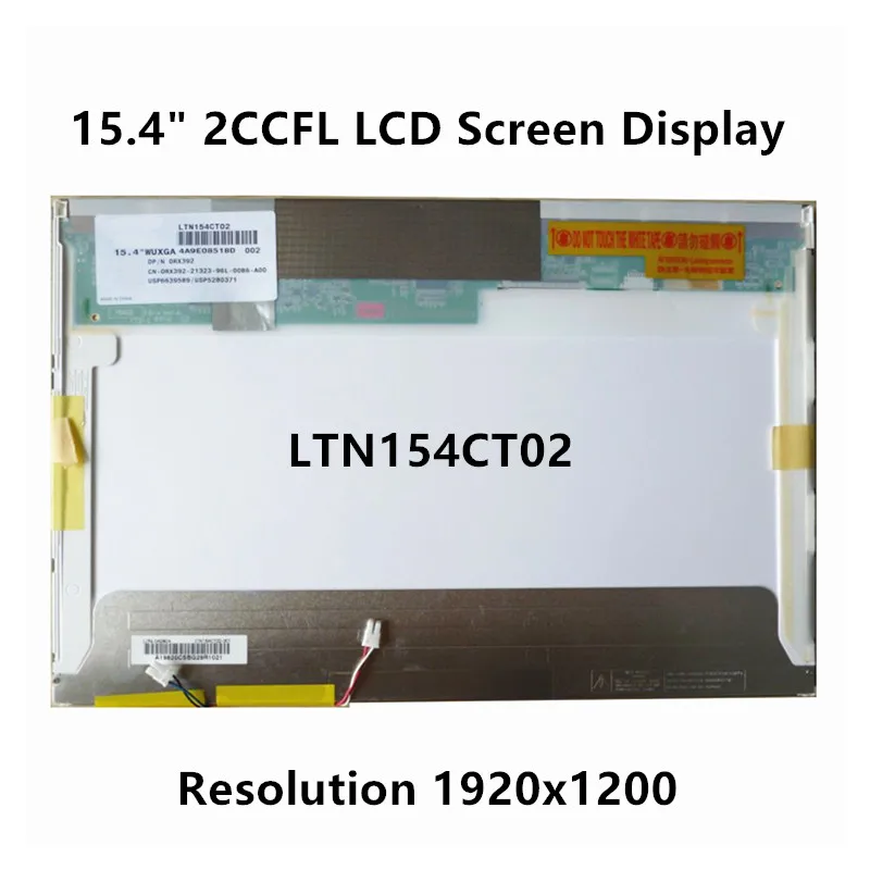 

FTDLCD 15.4" 2CCFL Repair LCD Screen Display For LTN154CT02 1920x1200 30PIN (No Touch Function)