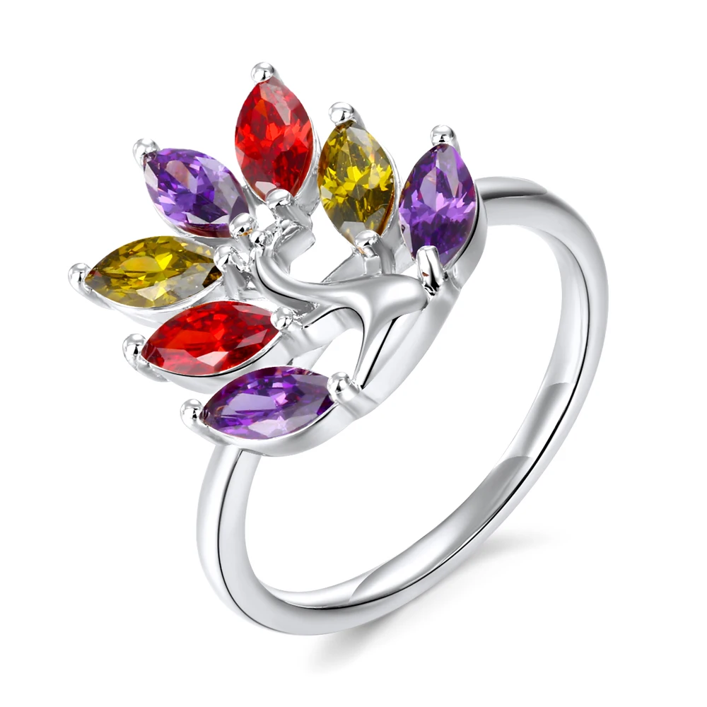 Классические женские кольца Anillos розовое золото цвет свадебное пальто с