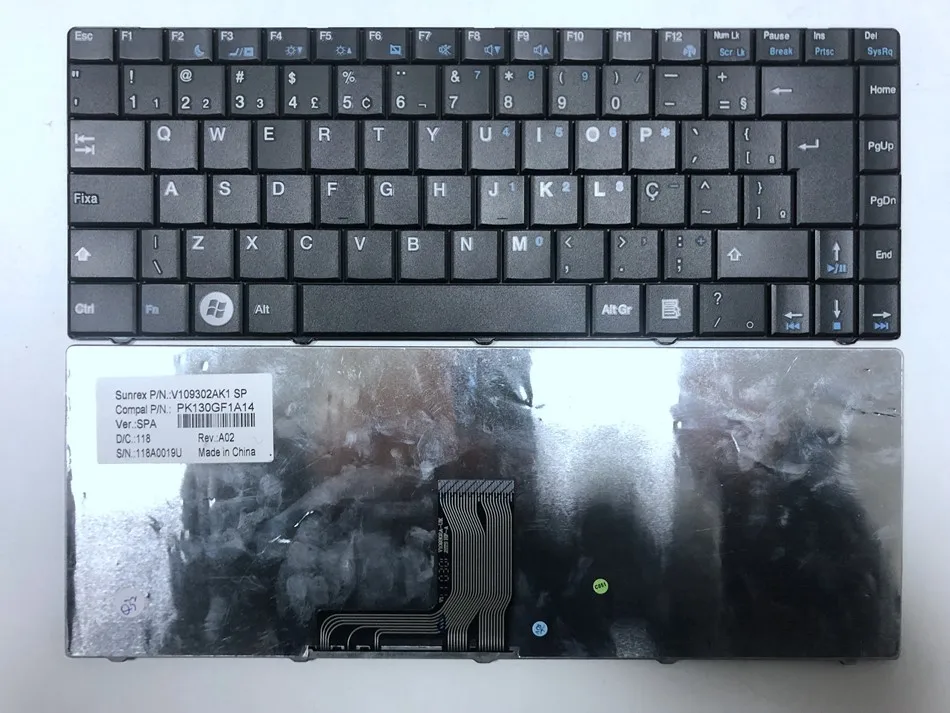 BR Brazil Keyboard for Compal STI AS1301 PBL00 V109302AK1 BR