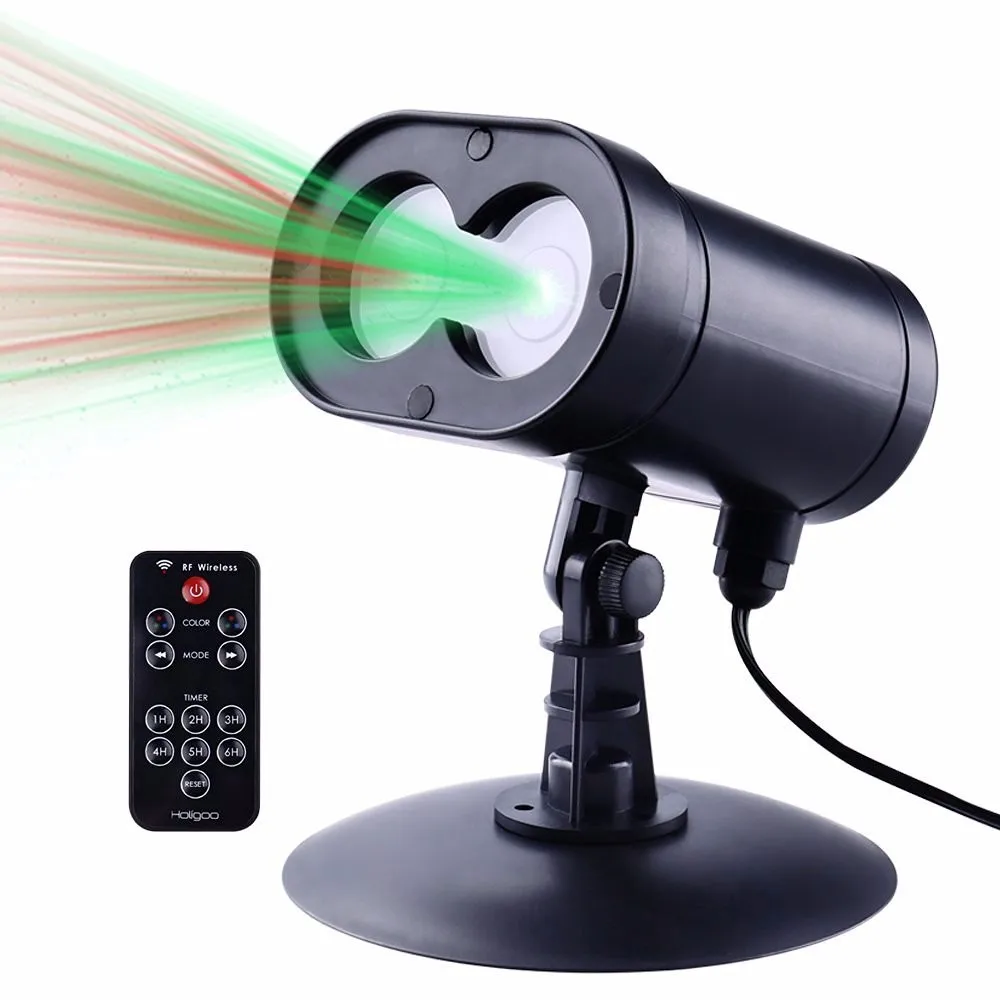 R&G LED Laser Projektor Gartenlicht Beleuchtung Laserlicht Außen Wasserdicht Neu 