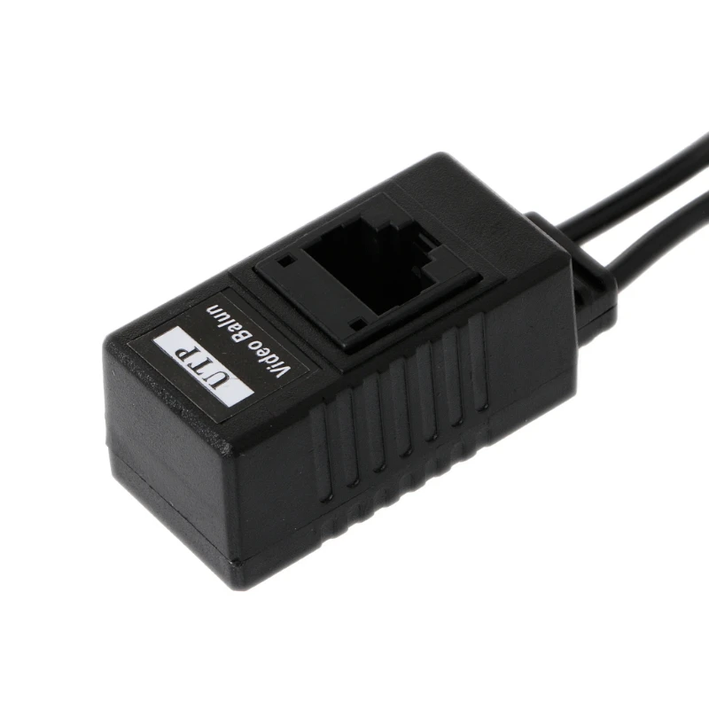 1 Pair BNC To RJ45 Passive Video Power + Audio Balun Transceiver For CCTV Camera