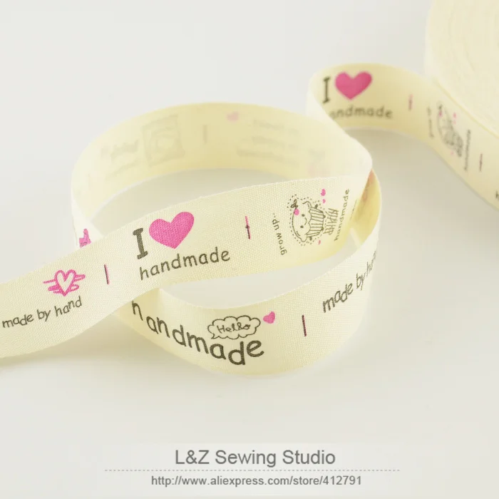 

F039#- 8 cherry fruit label cotton ribbons mini.order is $5 (mix order) 2CM width Zakka L&Z sewing studio accessory sewing tapes