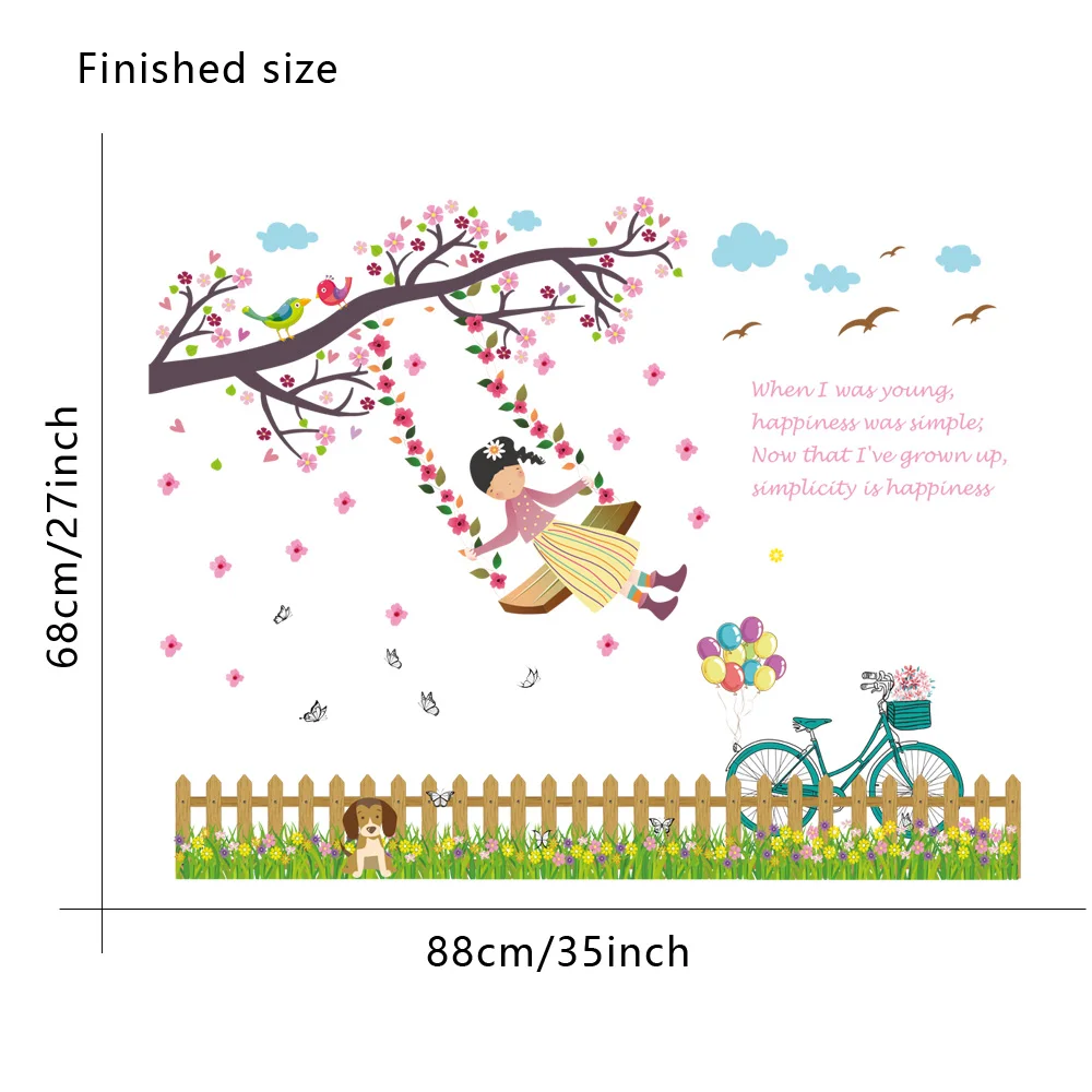 finish size