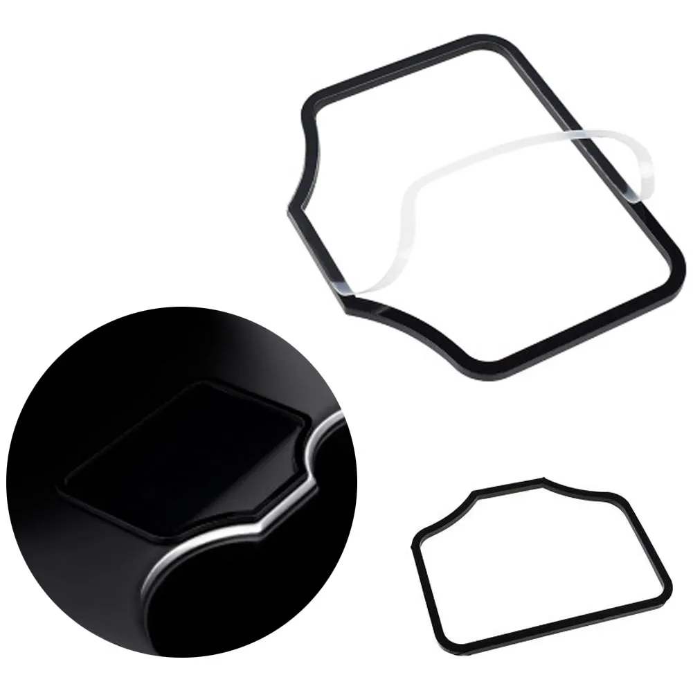 

New Car Engine Start Card Key Position Trim Frame Holder for Tesla Model 3 Fixer Limiting Stopper Sticker Decoration Accessories